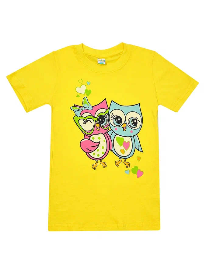 Футболка детская Baziator BEY KIDS, желтый, 128