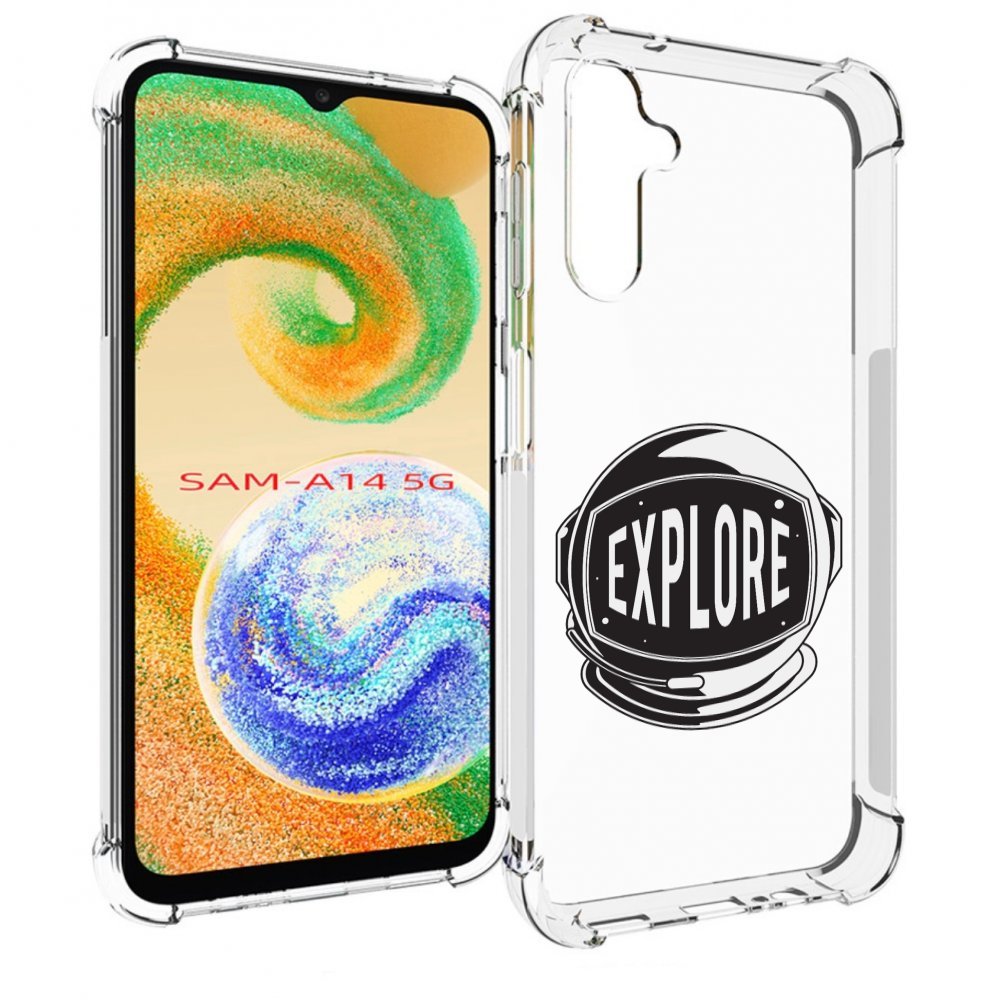 

Чехол MyPads Explore для Samsung Galaxy A14 5G, Прозрачный, Tocco