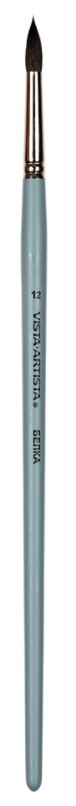 Набор кистей Vista-Artista №12 10131-12 белка круглая 5 шт длинная ручка