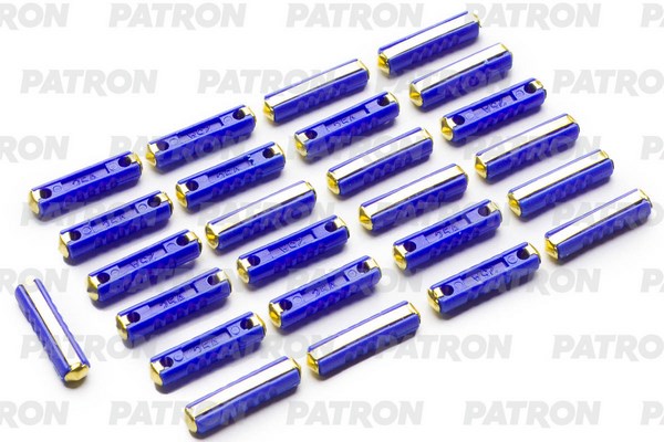 

Предохранитель пласт.коробка 25шт GBC Fuse 25A синий 6x25mm PATRON PFS047