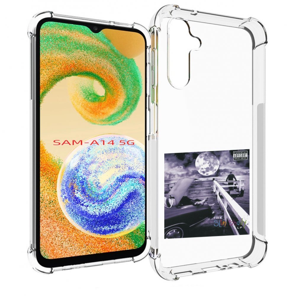 

Чехол MyPads Eminem THE SLIM SHADY LP для Samsung Galaxy A14 5G, Прозрачный, Tocco