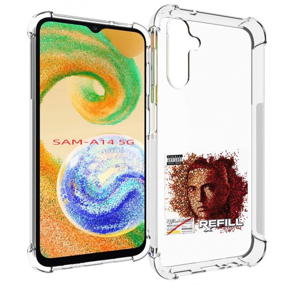 

Чехол MyPads Eminem RELAPSE, REFILL для Samsung Galaxy A14 5G, Прозрачный, Tocco