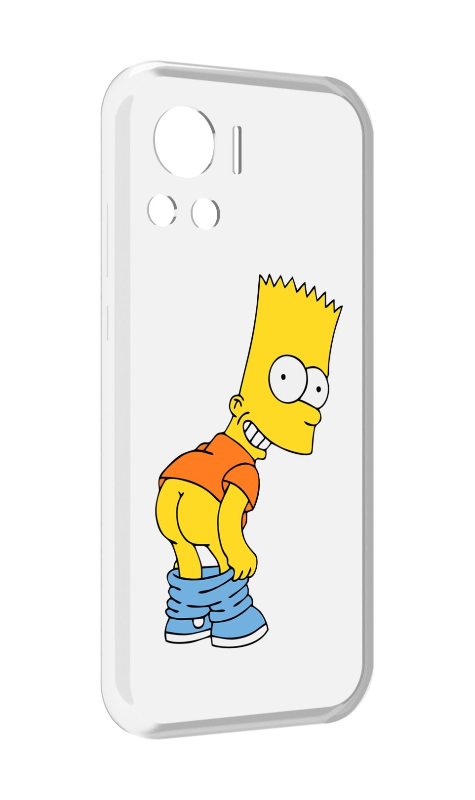 

Чехол MyPads барт-симпсон-довольный для Motorola Edge 30 Ultra, Прозрачный, Tocco