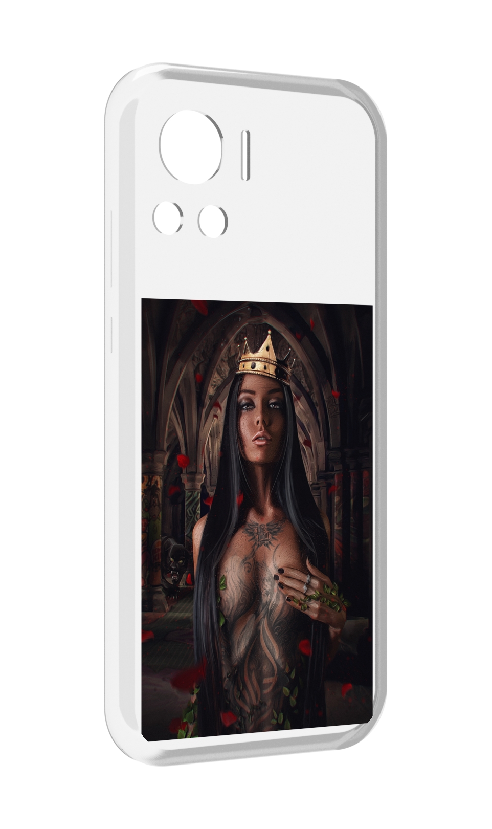 

Чехол MyPads багровый-пик для Motorola Edge 30 Ultra, Прозрачный, Tocco