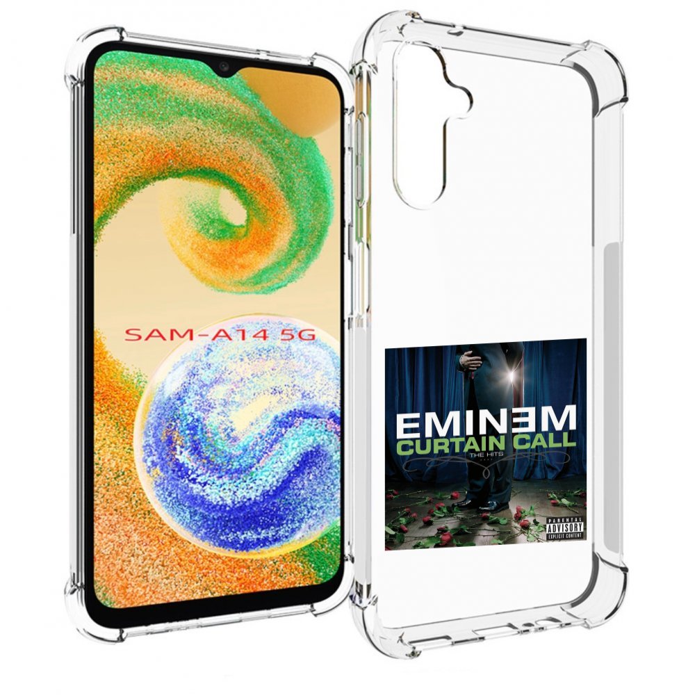 Чехол MyPads Eminem CURTAIN CALL, THE HITS для Samsung Galaxy A14 5G