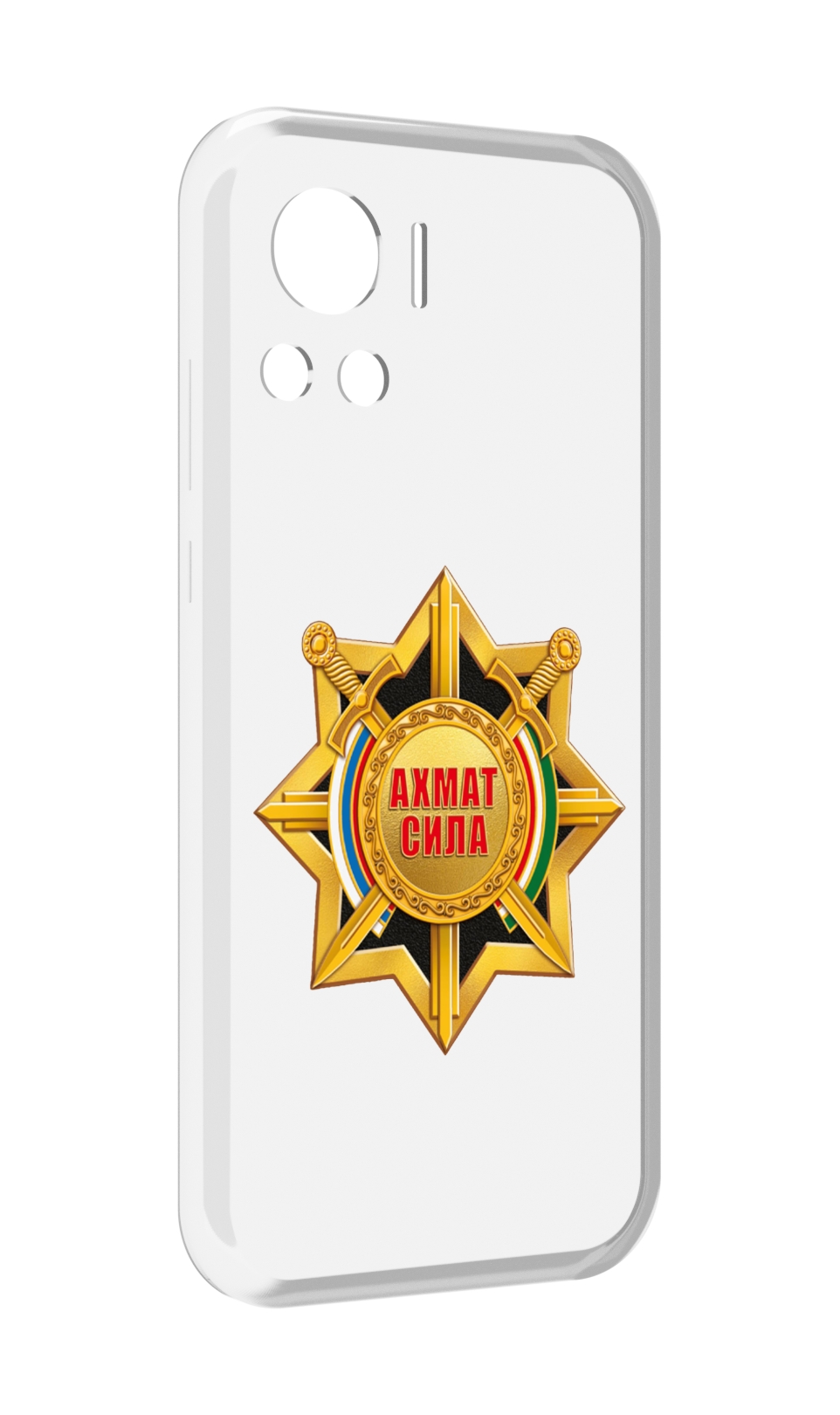 

Чехол MyPads ахмат сила для Motorola Edge 30 Ultra, Прозрачный, Tocco