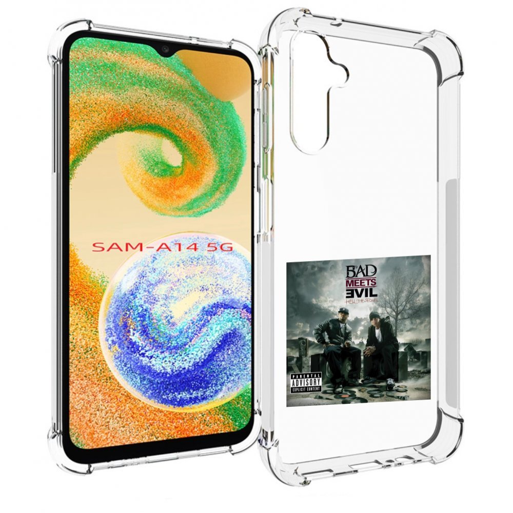 

Чехол MyPads Eminem BAD MEETS EVIL – HELL THE SEQUEL для Samsung Galaxy A14 5G, Прозрачный, Tocco