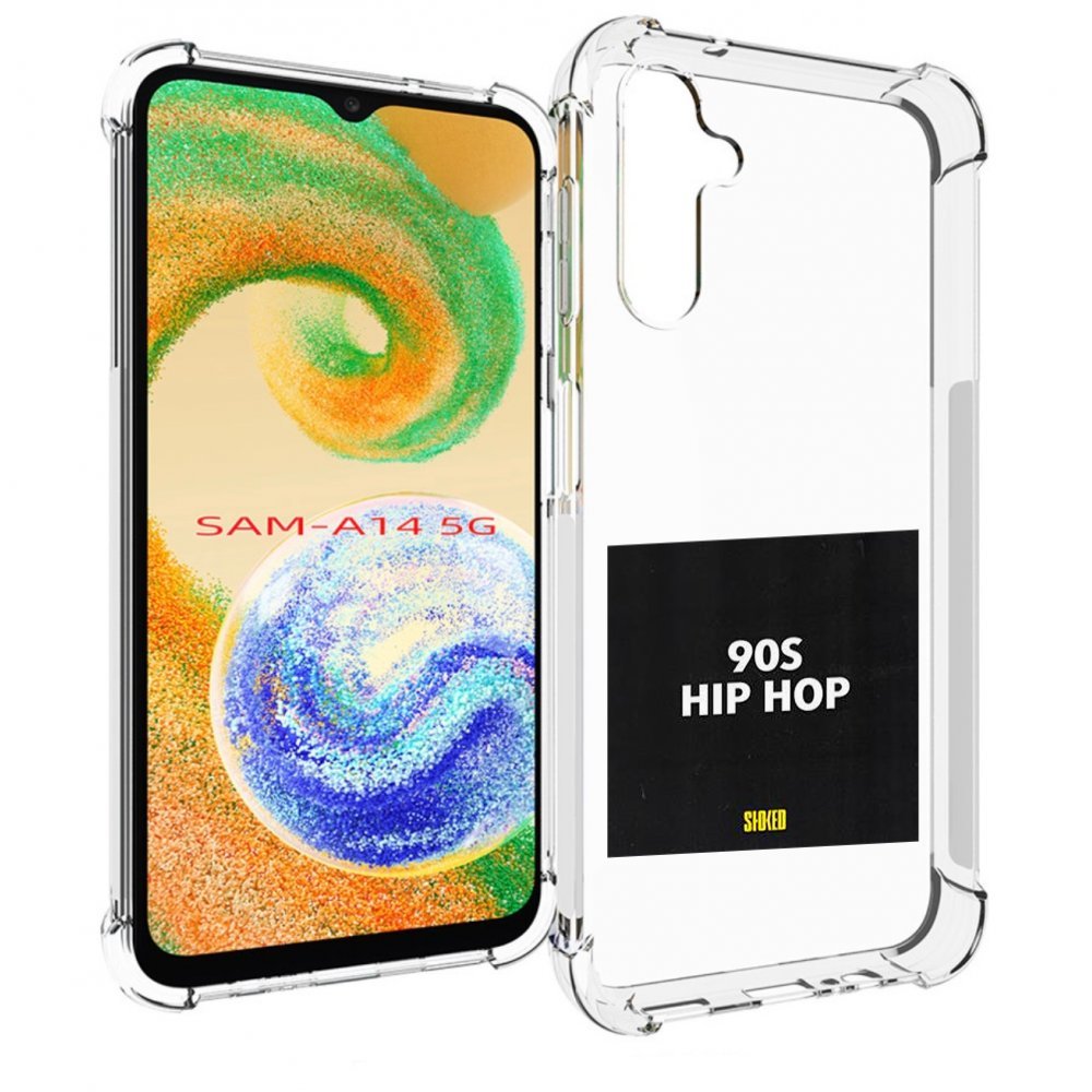 

Чехол MyPads Eazy-E 90S Hip Hop для Samsung Galaxy A14 5G, Прозрачный, Tocco