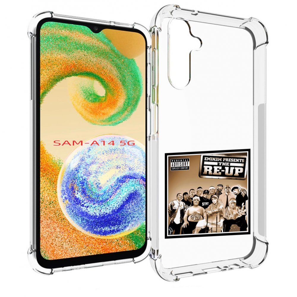 

Чехол MyPads EMINEM PRESENTS, THE RE-UP для Samsung Galaxy A14 5G, Прозрачный, Tocco