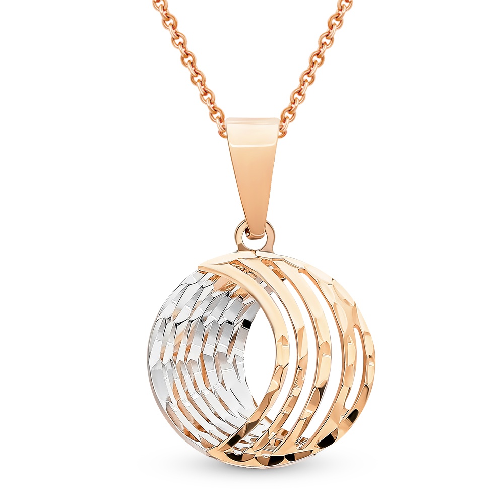 

Подвеска из красного золота без вставки 585Gold 403001326, 403001326
