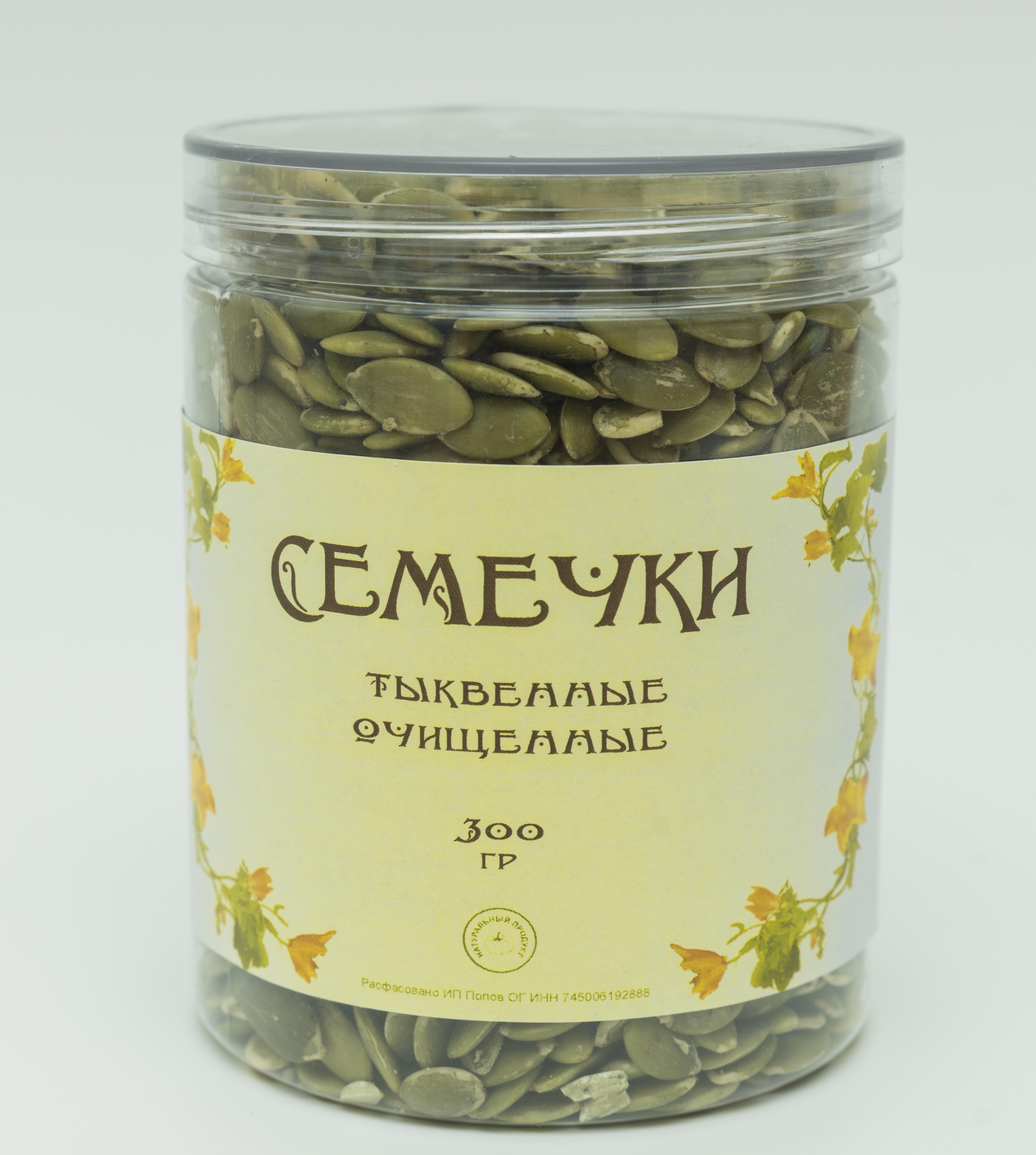 

Семечки тыквы очищенные Мануфактура поповыхЪ, сырые, 300 г