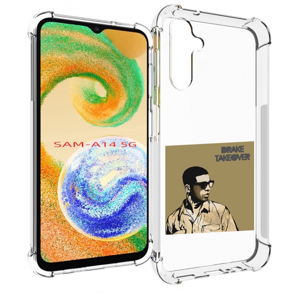 

Чехол MyPads Drake - Takeover для Samsung Galaxy A14 5G, Прозрачный, Tocco