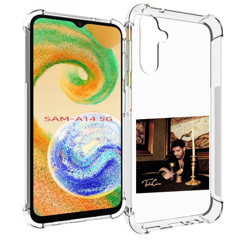 

Чехол MyPads Drake - Take Care для Samsung Galaxy A14 5G, Прозрачный, Tocco