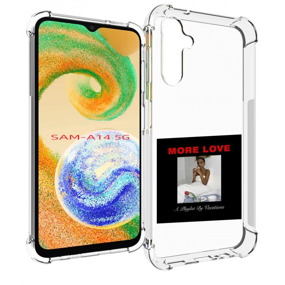 

Чехол MyPads Drake & Sade - More Love для Samsung Galaxy A14 5G, Прозрачный, Tocco