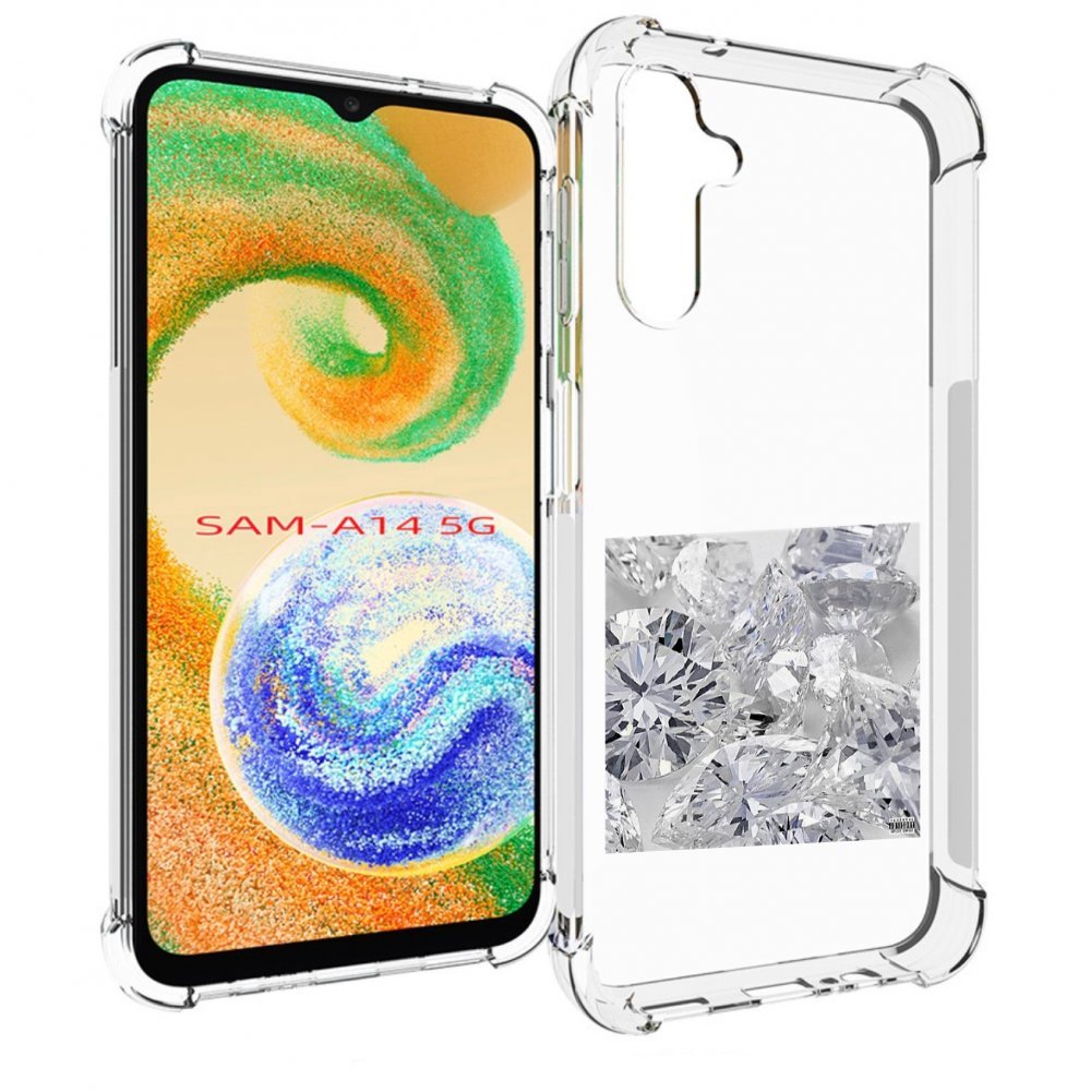 

Чехол MyPads Drake & Future - What a Time To Be Alive для Samsung Galaxy A14 5G, Прозрачный, Tocco