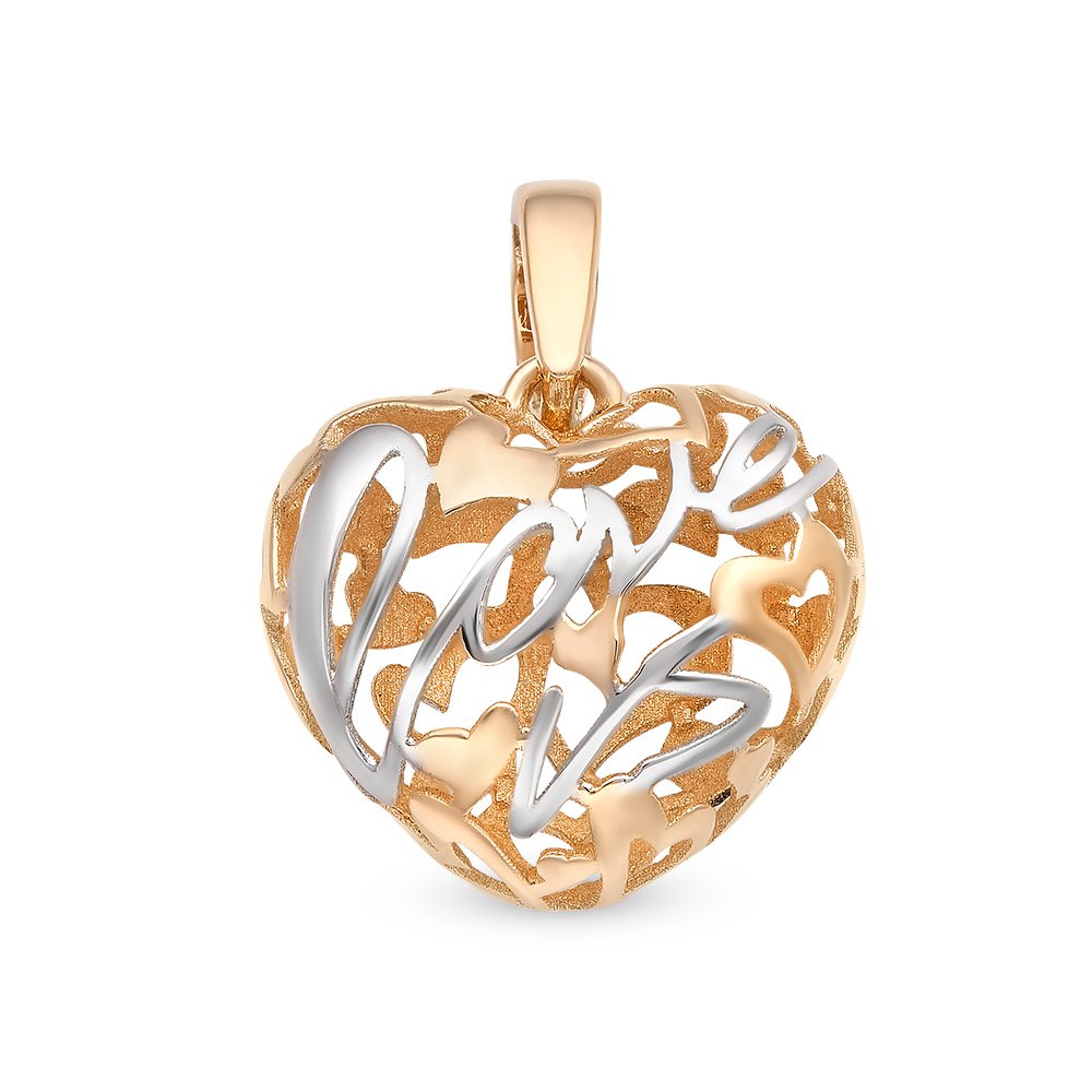 

Подвеска из красного золота без вставки 585Gold 403001285, 403001285