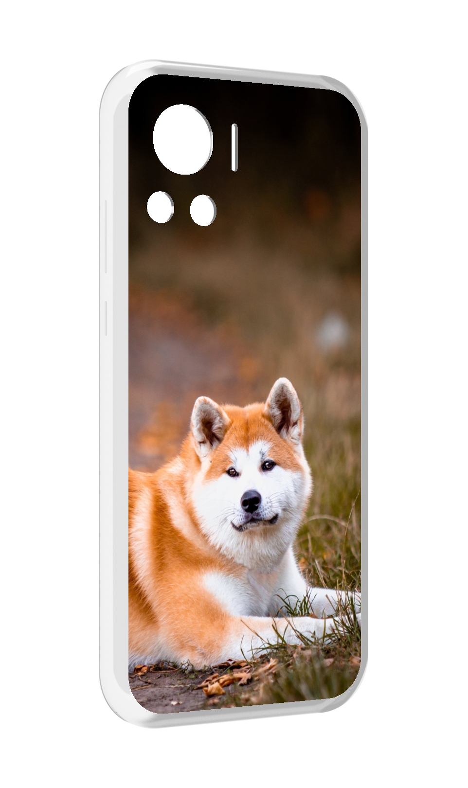 

Чехол MyPads акита ину для Motorola Edge 30 Ultra, Прозрачный, Tocco