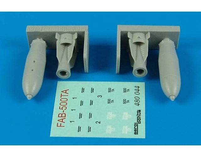 

Набор дополнений Aires 1/48 FAB-500TA Russian bombs 480 044