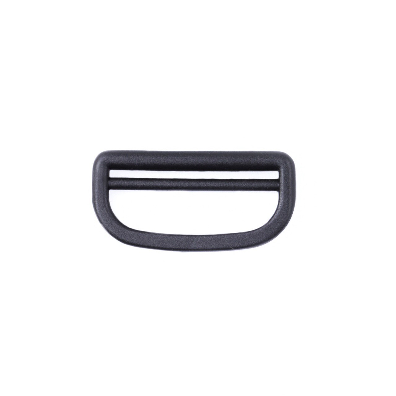 Полукольцо двойное 50 мм цв. черный