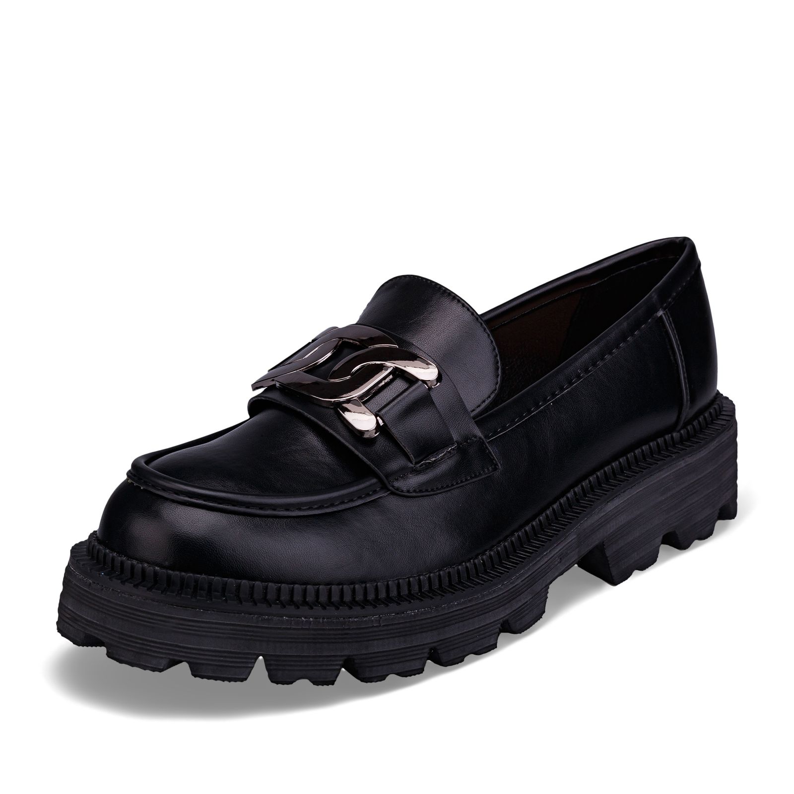 

Лоферы женские INSTREET 201-31WA-785SS черные 36 RU, Черный, 201-31WA-785SS