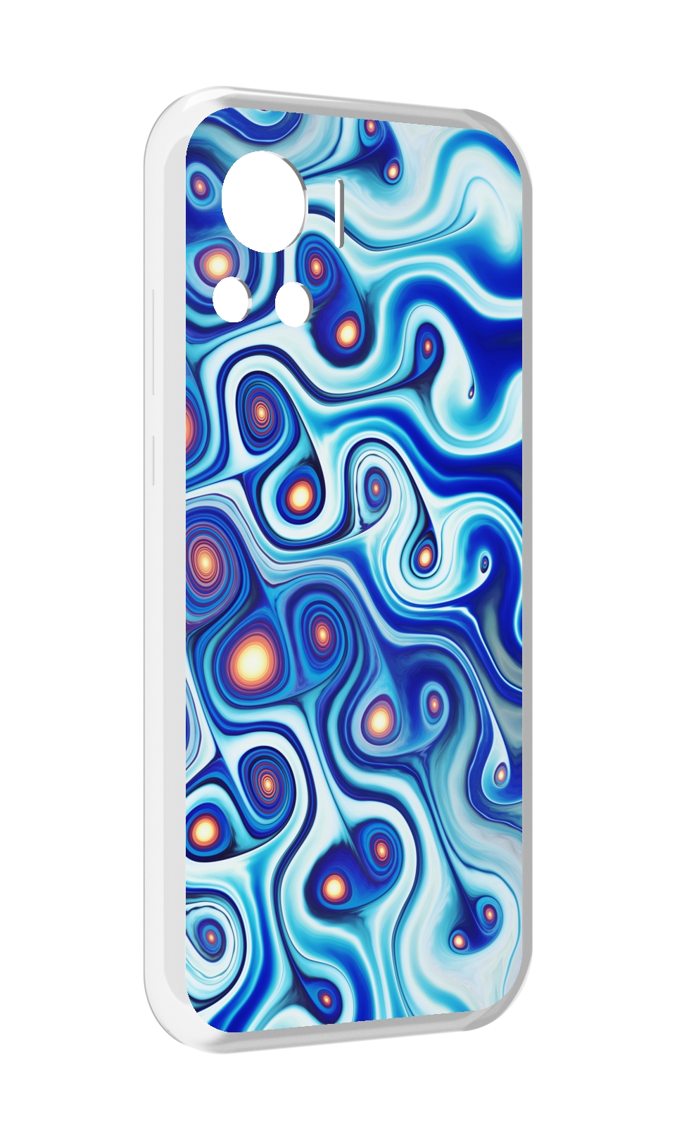 

Чехол MyPads абстрактная-текстура для Motorola Edge 30 Ultra, Прозрачный, Tocco