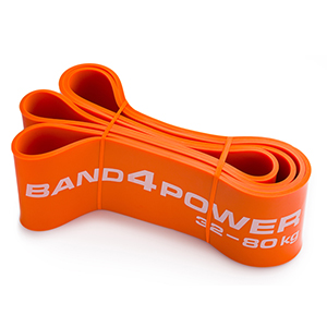 Петля тренировочная band4power оранжевая 32-80 кг