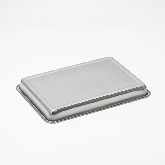 

LUXSTAHL глубокий, 50х35х4,8 см, Серебристый