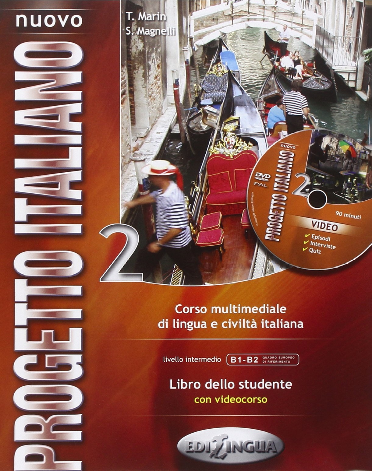 фото Книга nuovo progetto italiano 2 - libro dello studente (+ cd rom) edilingua