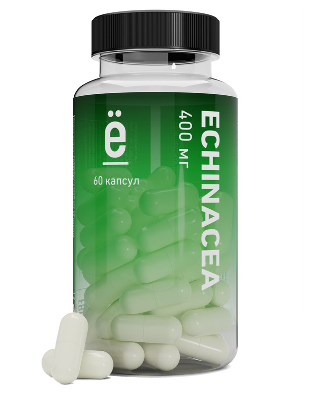

ёбатон Echinacea 400 mg 60 капсул, ёбатон Echinacea 400 mg