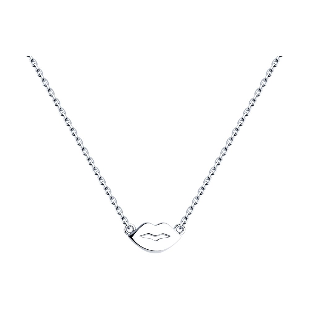 

Колье из серебра 55 см SKLV 94070405, 94070405