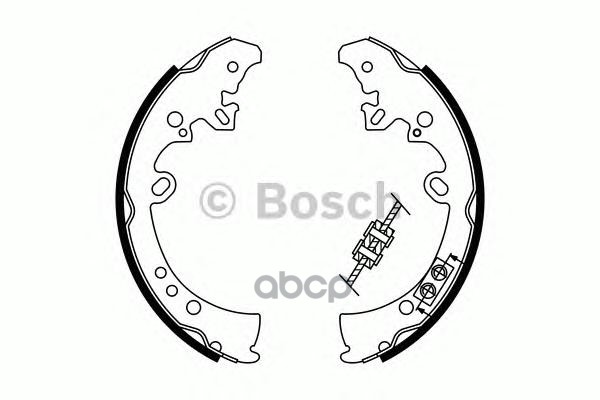 

Комплект тормозных колодок BOSCH 0986487787