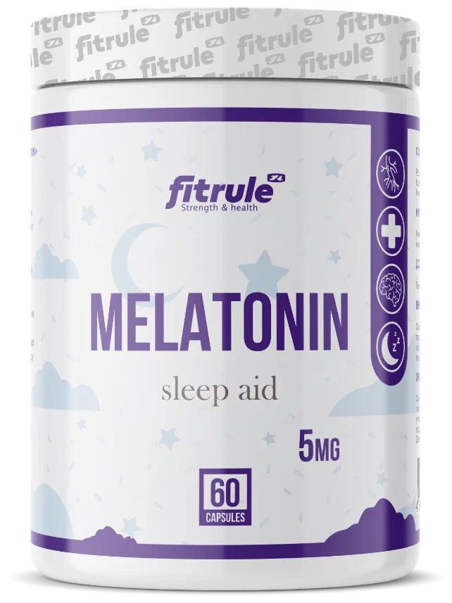 Fitrule Melatonin 5 mg 60 капсул