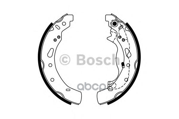 

Комплект тормозных колодок BOSCH 0986487767