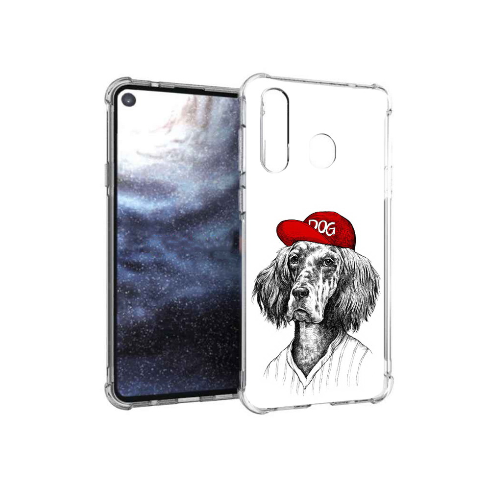 

Чехол MyPads Tocco для Samsung Galaxy A8s дог (PT124633.501.333), Прозрачный, Tocco