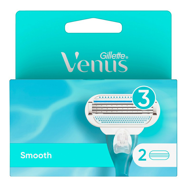 Сменная кассета Venus Smooth 3 лезвия 2 шт