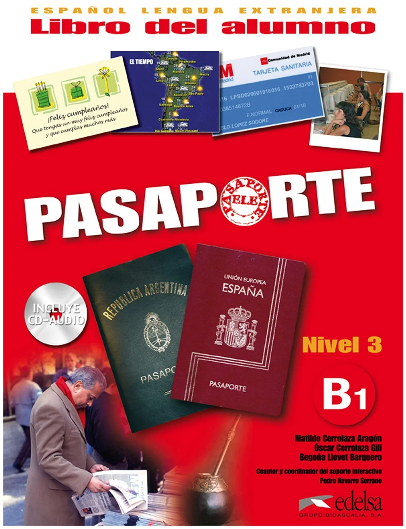 

Книга Pasaporte ELE B1 Libro del Alumno + CD audio