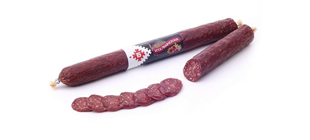 

Колбаса салями итальянская с/к 250г брянский мк