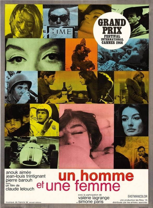 

Постер к фильму "Мужчина и женщина" (Un homme et une femme) A1