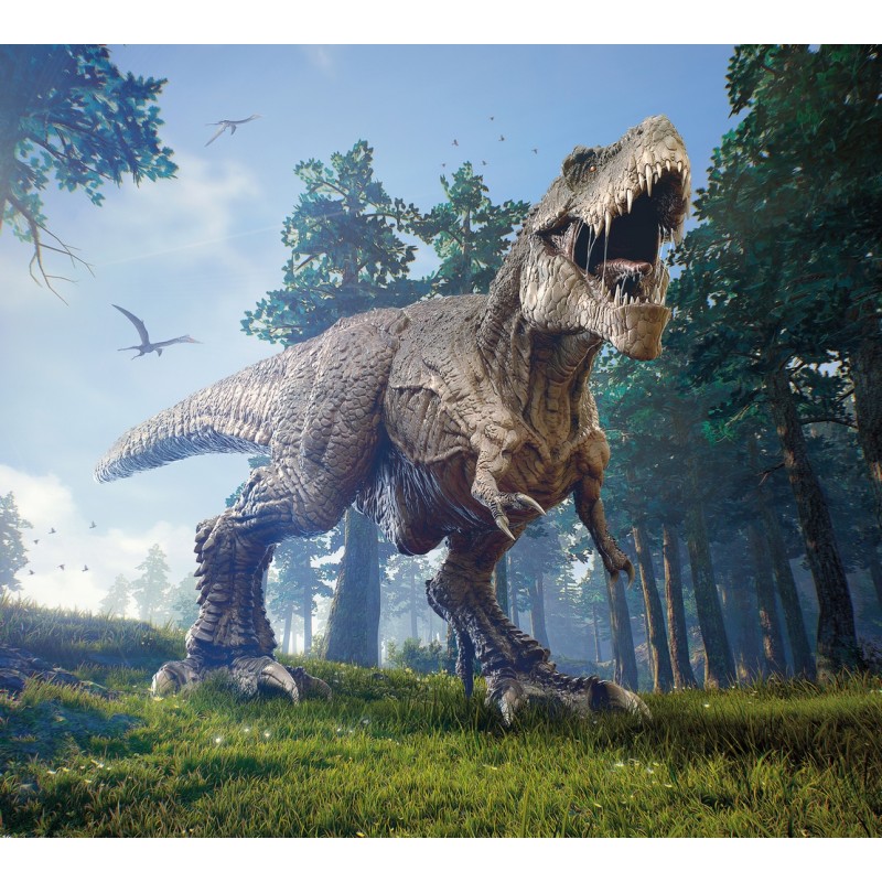 Обои Milan (Динозавр), M 5121, 200х180 см динозавр робот радиоуправляемый