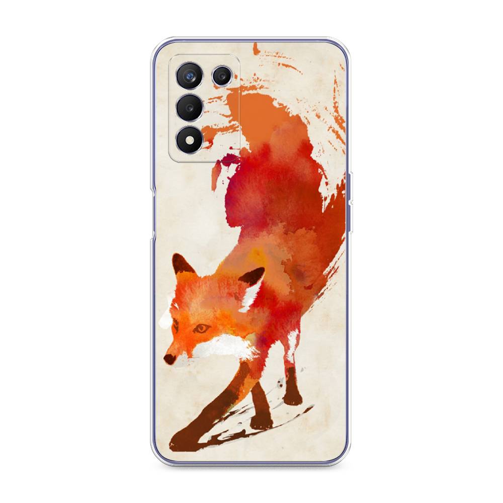 

Чехол Awog на Realme Q3s "Лиса", Разноцветный, 257950-10