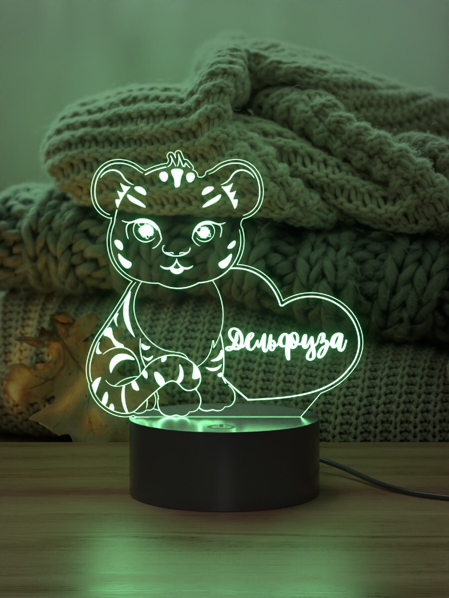 

Ночник Light Insidе детский Тигрица Дельфуза