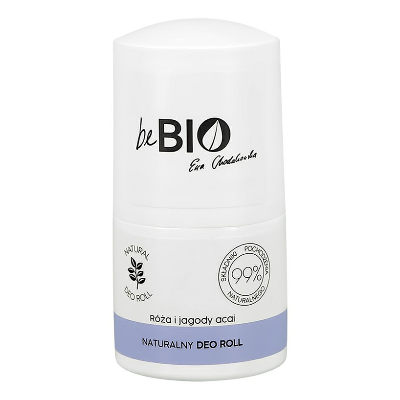 

Дезодорант-роллер женский Be Bio с экстрактом розы и ягодами асаи 50 мл