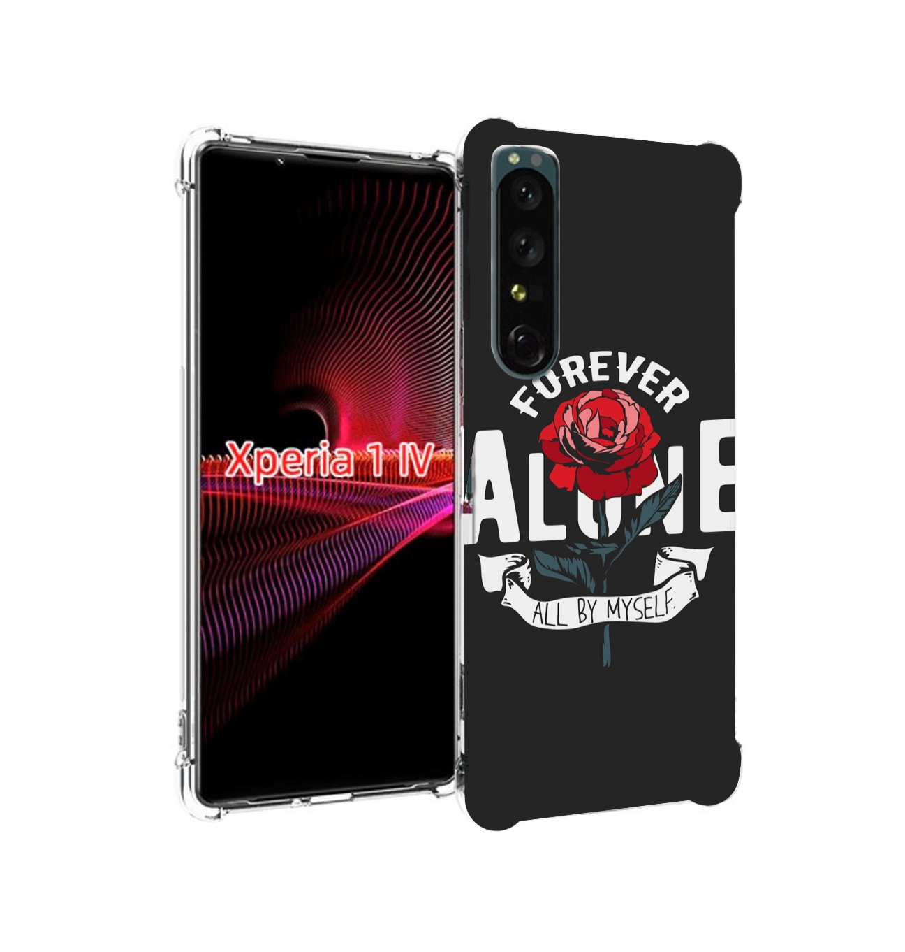 

Чехол накладка MyPads Alone для Sony Xperia 1 IV, Прозрачный, Tocco