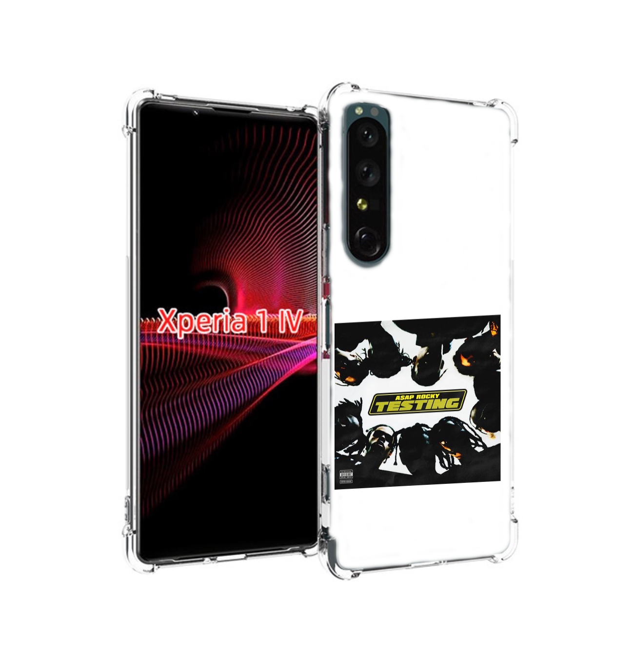 

Чехол накладка MyPads ASAP Rocky - TESTING для Sony Xperia 1 IV, Прозрачный, Tocco