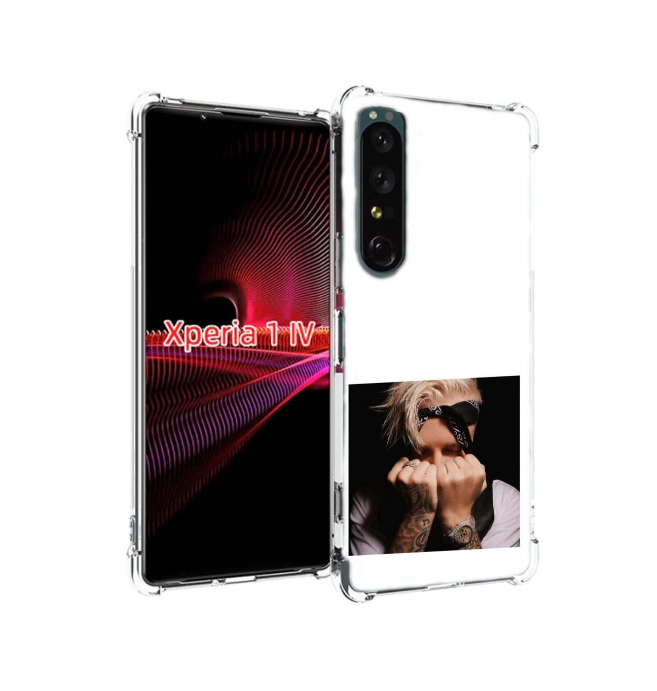 

Чехол накладка MyPads 58 Егор Крид для Sony Xperia 1 IV, Прозрачный, Tocco