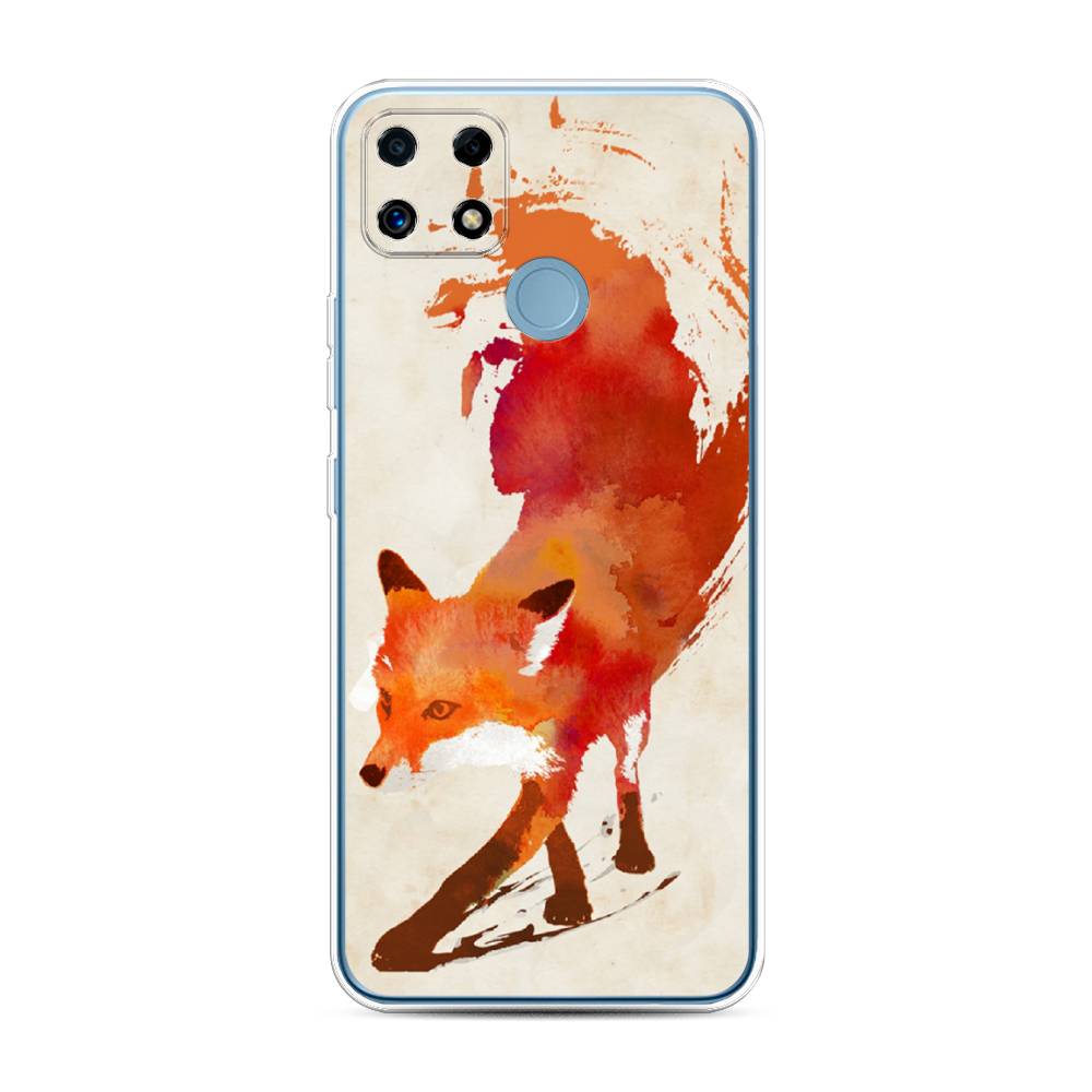 

Чехол Awog на Realme C25/C25s "Лиса", Разноцветный, 257450-10