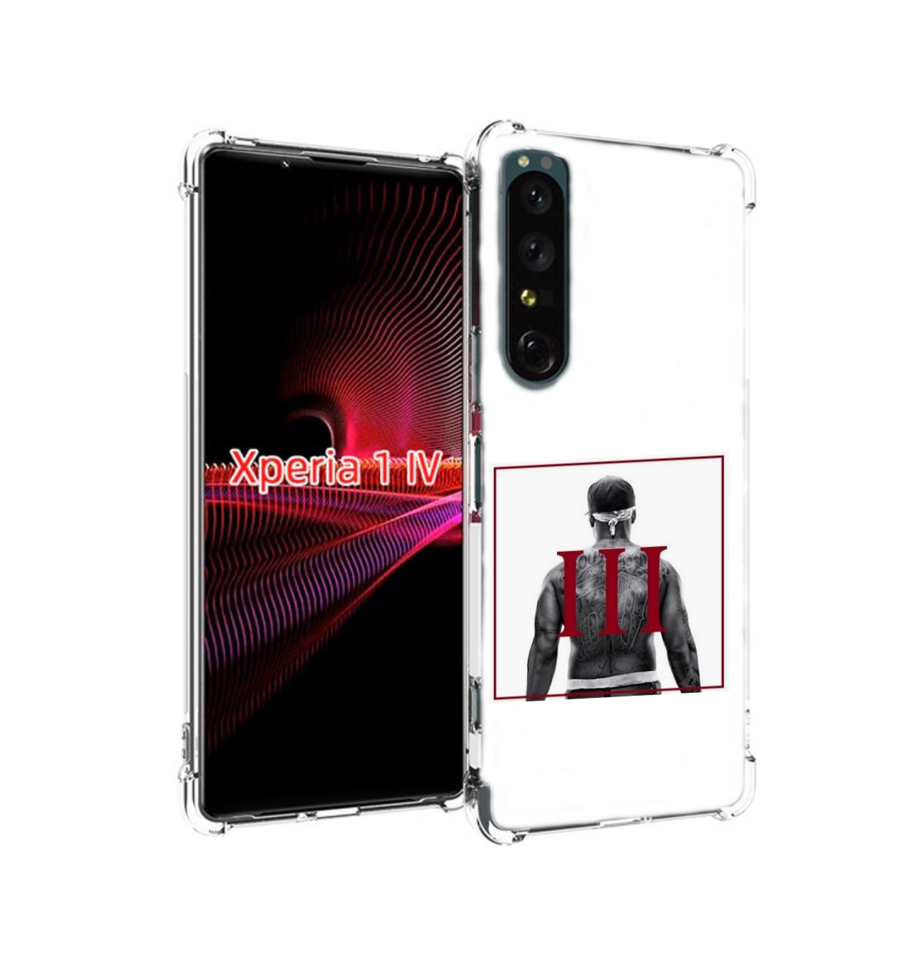 

Чехол накладка MyPads 50 Cent - Straight Outta The Hood III для Sony Xperia 1 IV, Прозрачный, Tocco