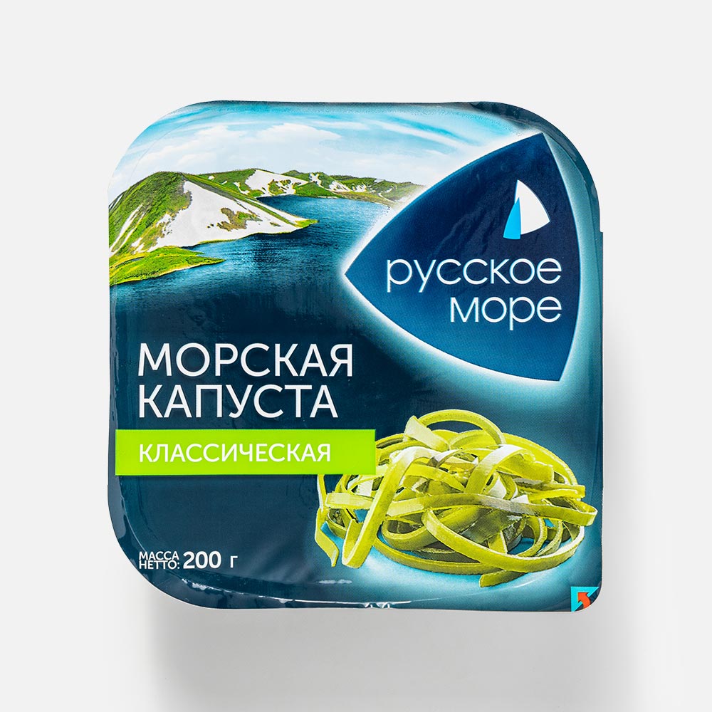 Салат из морской капусты Русское море классический, 200 г