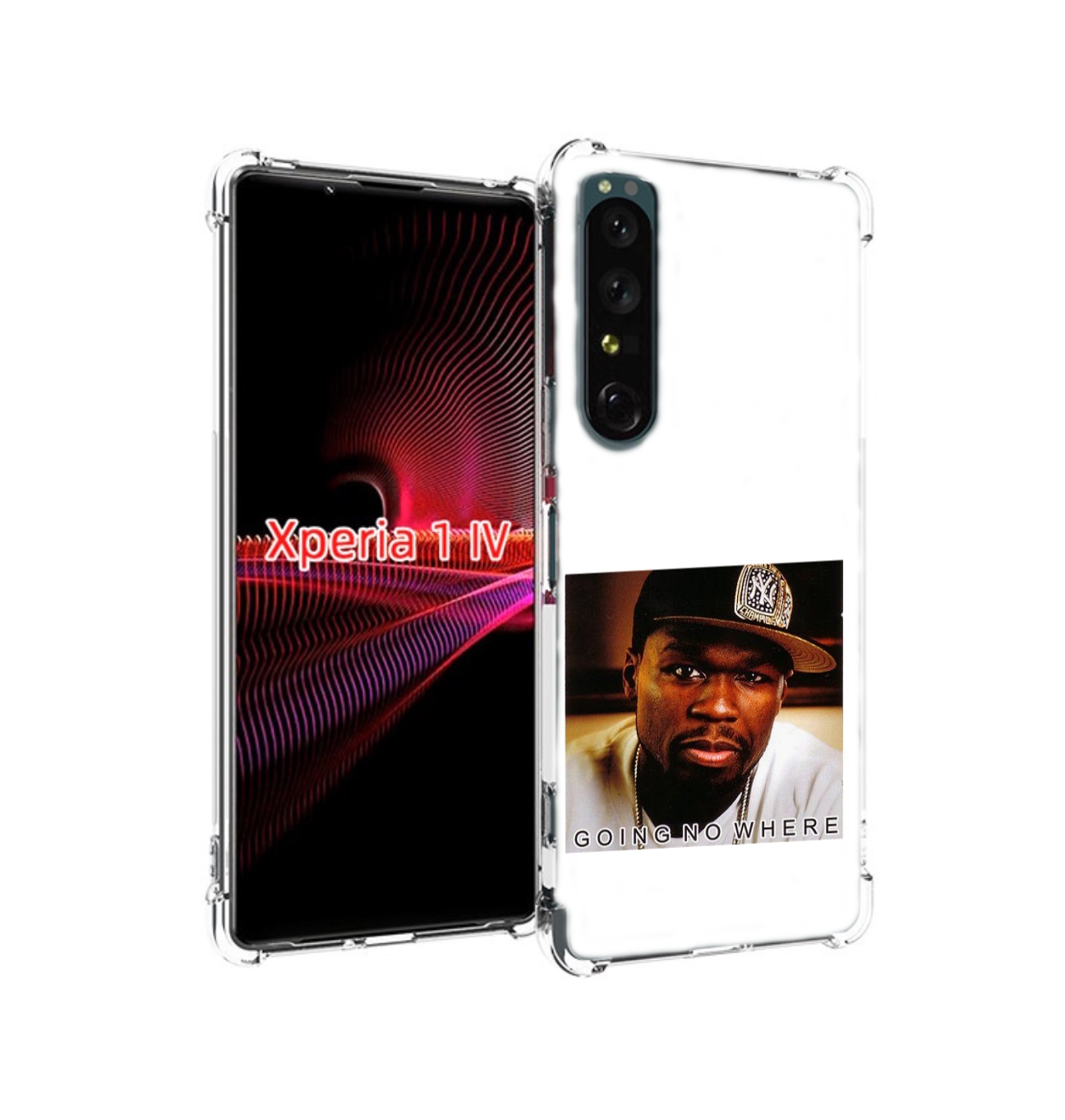 

Чехол накладка MyPads 50 Cent - Going No Where для Sony Xperia 1 IV, Прозрачный, Tocco