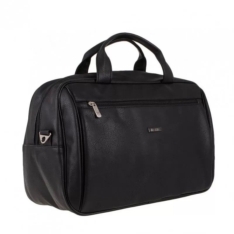

Дорожная сумка мужская Mr.Bag 018464-ик черная, 30х17х17 см, Черный, 018464-ик